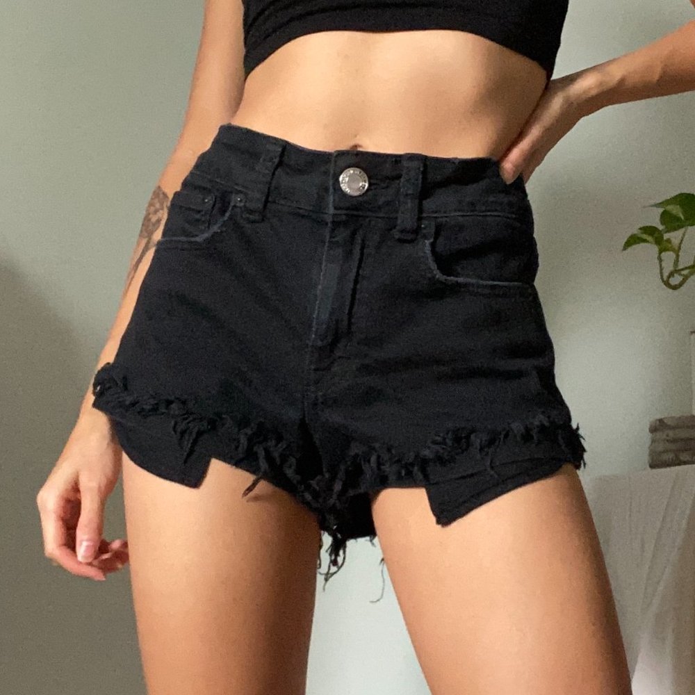 AE Stretch High Waisted Shorts